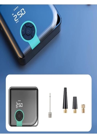 A5544 Led Işıklı Taşınabilir Kompresörlü Hava Pompası