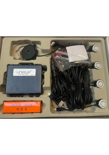 Unique Park Sensörü Ses Ikazlı Tip 19 Mm Beyaz Sensör