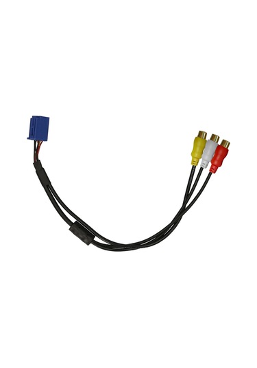 Yuntech01 Toyota Araçları İçin 6-pin Mavi A/v Portlu Rca Adaptör Kablosu - Ses Ve Video Bağlantısı Sağlar