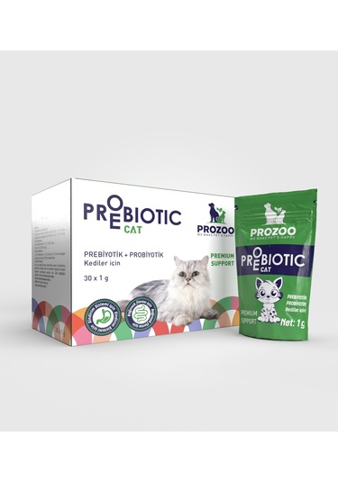 Prozoo Kediler İçin Probiyotik Prebiyotik Takviyesi 30 x 1 G