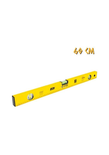 Kupa Profesyonel Su Terazisi Sarı - 60 Cm.