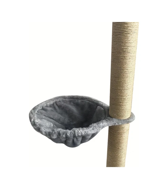 Fochsia Beyaz Dıy Kedi Ağacı Aksesuarları: Tırmanma Oyuncağı, Yumuşak Askılı Kedi Yatağı