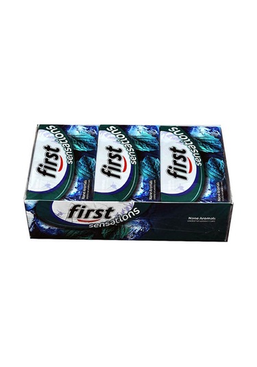 First Sensations Nane Aromalı Sakız 12 x 27 G