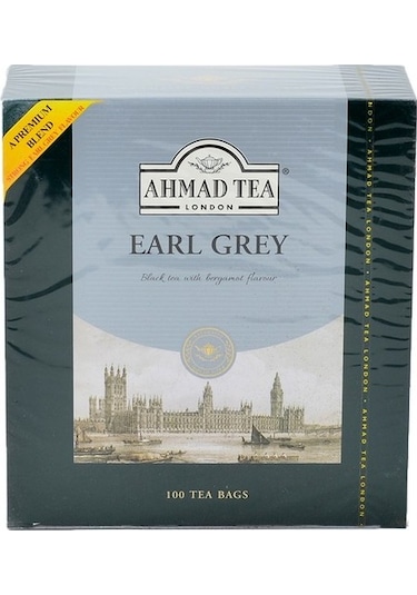 Ahmad Tea Earl Grey Poşet Çay 6 x 100'lü