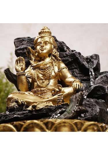 Zen Shiva Temalı Su Şelalasi