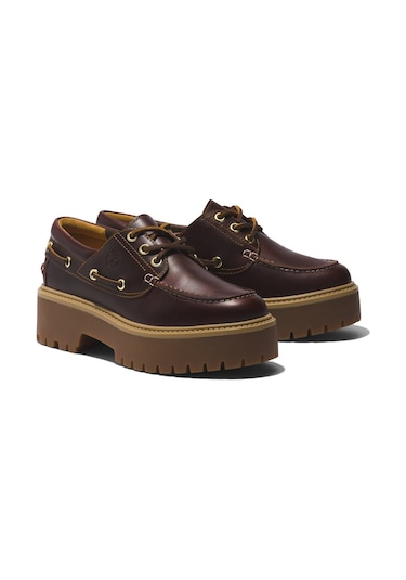 Oxford Klasik Kadın Tb 0a2qdmd571 Timberland Stone Street Boat Shoe Rootbeer Rootbeer Kahverengi