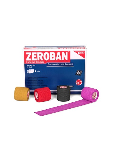 Zeroban Bandaj 5 CM x 4.5 M Pembe