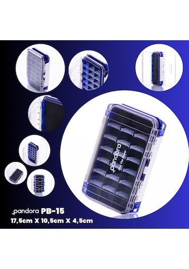Pandora Balıkçı Kutusu Pb 15 17.5cm X 10.5cm X 4.5cm