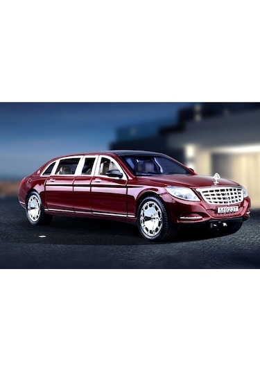 Mercedes Limuzin 1:24 Pres Döküm Araç Modeli M923t Sesli/ışıklı