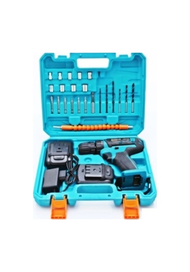 Deko 32V 5.0 Ah Li-ion Çift Akülü Vidalama + Uç Setli