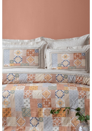 Apricitas Home Maude Terracota Tek Kişilik %100 Pamuk Pike Takımı