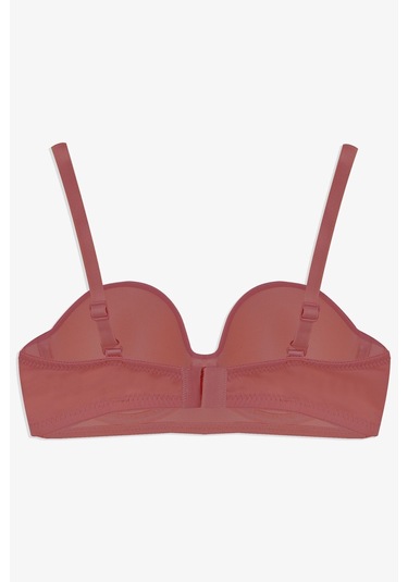 Kadın Dolgusuz Mikro Straplez Sütyen Yavruağzı