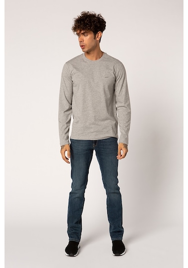 Vigoss Battal Erkek Sweatshırt B44221-03370 - Gri