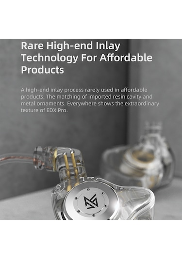 Mufunye Kz Edx Pro Çift Manyetik Sahne Kulaklığı - Yükseltilmiş Bass Ve Konforlu Tasarım EDX Pro