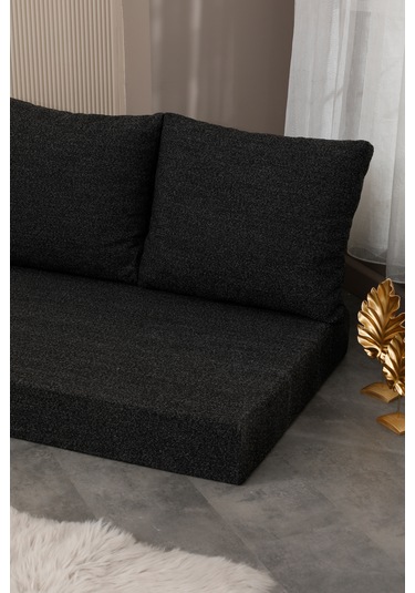 Sofia Yer Minderi,oturma Minderi Siyah