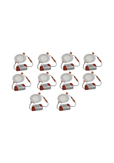 Cata Ct-5144 10 Adet 3w Slim Led Panel Alüminyum - Gün Işığı