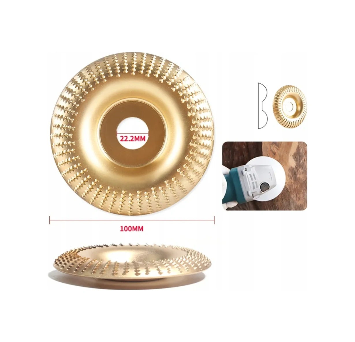 Net Taşlama İçin 125mm Ahşap Testere Diski 314236321