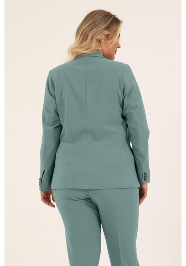 Astarlı Blazer Ceket-mint Mint Yeşili