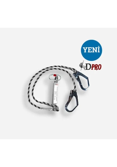 Lanyard Şok Emicili, Çift Bacaklı, Çelik Kancalı Dp-600