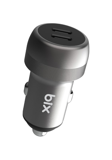 Bix Bxcc100w 100w 2 Type-c Portlu Mini Araç İçi Hızlı Şarj Cihazı