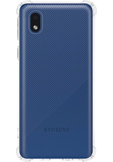 Samsung Galaxy Uyumlu A01 Core Köşe Korumalı Airbag Antishock Silikon Kapak