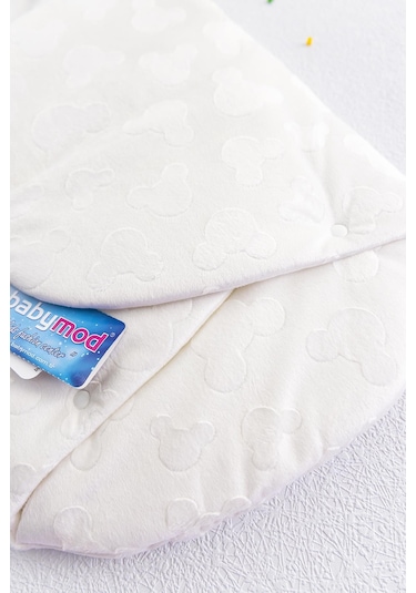 Welsoft Bebek Kundak Bebek Battaniye Krem