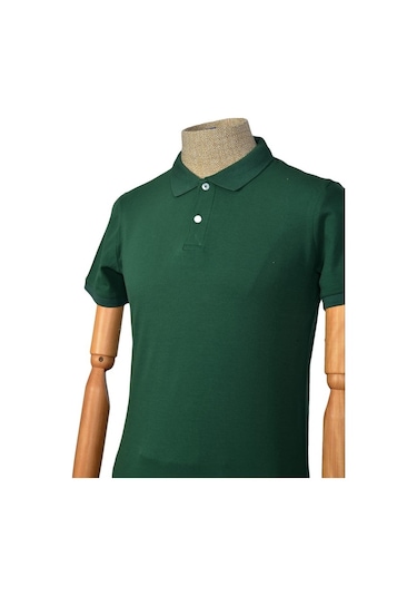 Cengiz İnler Polo Yaka Düz T-Shirt Slim (548482330)