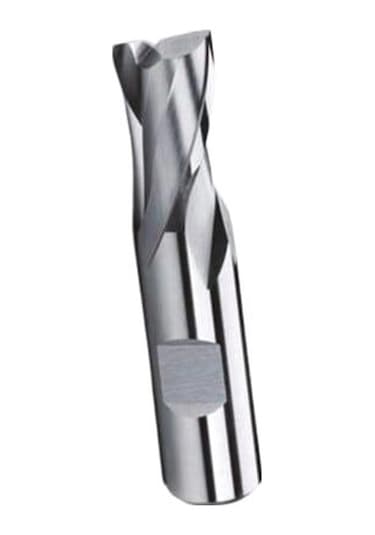 11x22mm Zps 2 Ağız Uzun Delik Freze Dın327 Hssco8