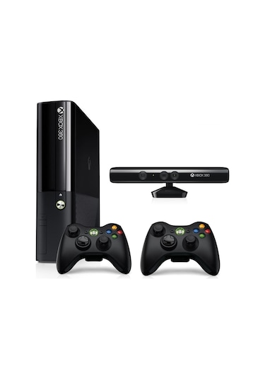 Xbox 360 E 500 GB 90 Oyun Yüklü Konsol + 2 Kol + Kinect Sensör + Jtag (İthalatçı Garantili)
