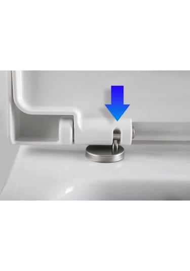 Akasya Yavaş Kapanan Duroplast Kapak Beyaz