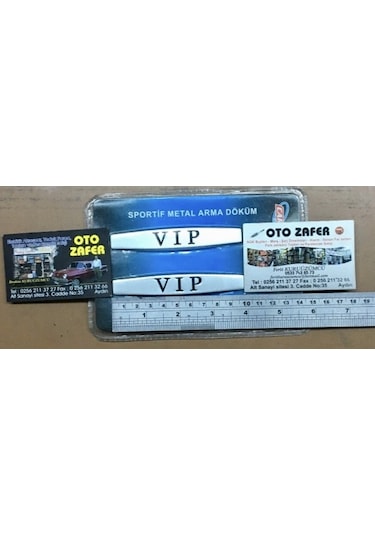 Carub Arma Vıp Yazı Metal Grey 2Li