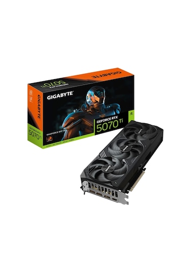 Gigabyte Geforce Rtx 5070ti Windforce Sff 16gb Dlss4 256 Bit Gddr7 Ekran Kartı