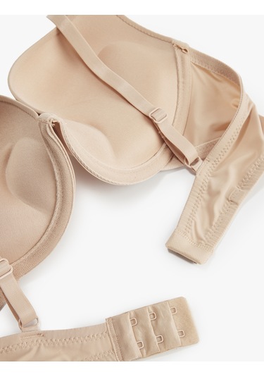 Koton Rahat Kalıp Destekli Ekstra Dolgulu Sütyen Ten Rengi 6wlk10007mk Ten Rengi