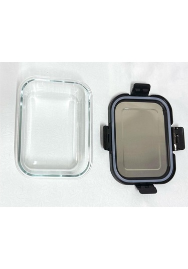 Cooker Ckr3488 Cam Saklama Kabı 1000 Ml Siyah