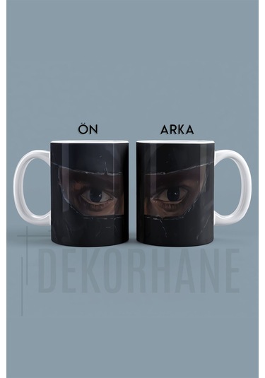 Şövalye Ve Prenses, Kalp Muhafızı, Dark Knight, Fantasy Hikaye Kupa Bardak Siyah