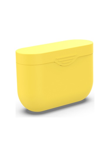 Xiyyadms Sony Wf-1000xm3 İçin Sarı Silikon Koruyucu Kılıf - Kulaklık Şarj Kutusu Koruması Sarı