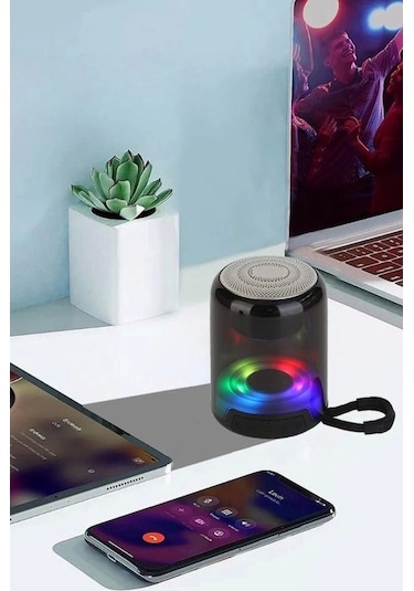 Xianwen Blackbird Game Center Acs-9 Mini Taşınabilir Rgb Led Ses