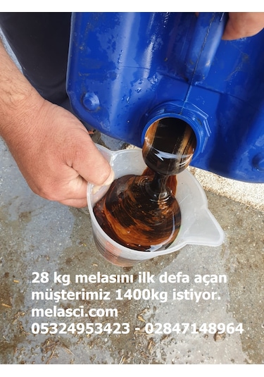 Melas 1.5 Kg - Sülfürsüz Şeker Pancarı Melası 1 L Pekmez
