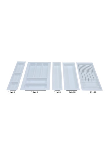 Çekmece İçi Kaşıklık Ve Bıçaklık Beyaz 84x48 Yandan Ve Boydan 4