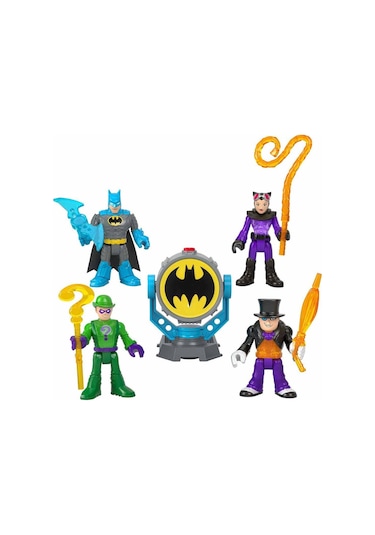 Imaginext® DC Super Friends Bat-Tech Bat-Signal Figür Seti HFD47