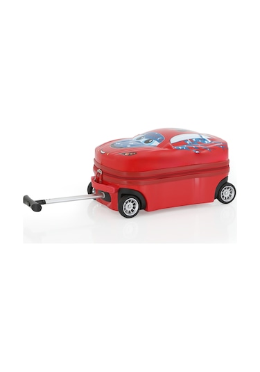 Mçs Group V306 Abs Çocuk Valiz-rocket Car Kırmızı