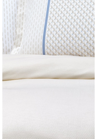 Yataş Pinto Çift Kişilik Bambu Pike Takımı - Ekru