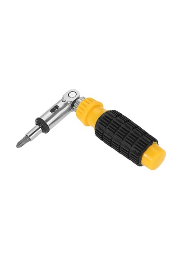 Skycity 5 Konumlu 45 -90 -düz Çevirilebilir Ratchet Tornavida, 1/4" Hex Soketli 6.35mm Tornavida Ucu Aracı