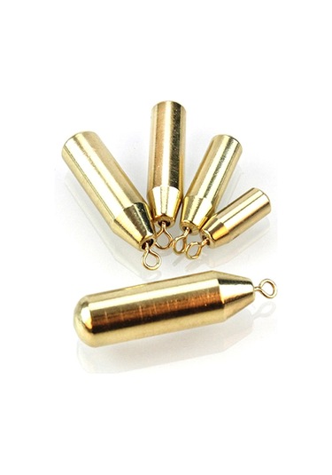 MSO Olta Balıkçılık LRF Misina Askı Tip CNC Pirinç Metal Ağırlık