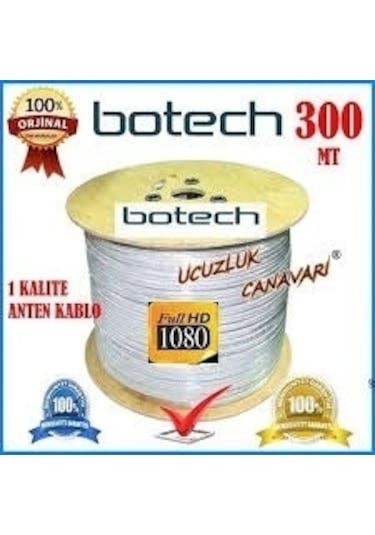 300mt Koaksiyel Uydu Anten Kablo Rg 6/u4l 5224 Az-52242948240