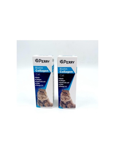 Perry Omega 3-6 Kedi Biotin Collagen 2 x 50 ML