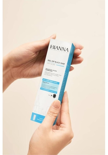 Bianna Acne Akne Karşıtı Soyulabilir Siyah Yüz Maskesi 100 ML