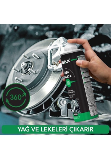 Sıbax Fren Balata Genel Temizleyici 500ml Sb1000