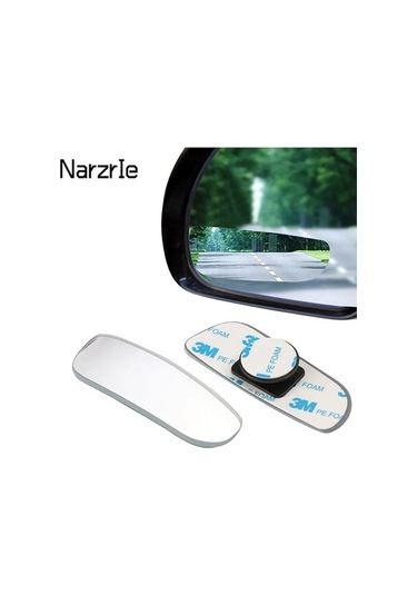 Trendooze Park Oto Nokta Motosiklet Kör Geniş Dışbükey Dikiz Derece Aynası Ayna Ayna Ayarlanabilir Araba Aksesuarları Adet-2 Adet Açı 360 2 Zi