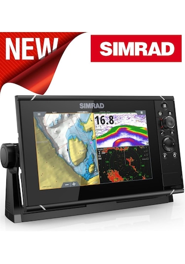 Simrad Nss9 Evo3 Çok Fonksiyonlu Balık Bulucu Chartplotter